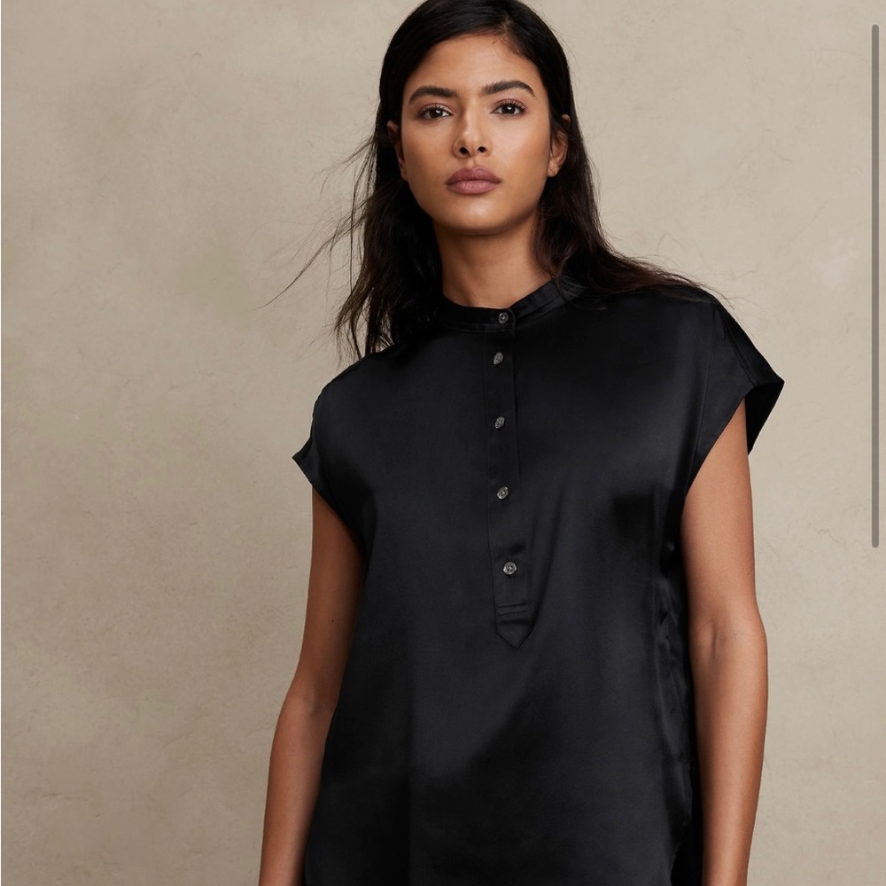 Banana Republic SERENADE SILK DOLMAN TUNIC